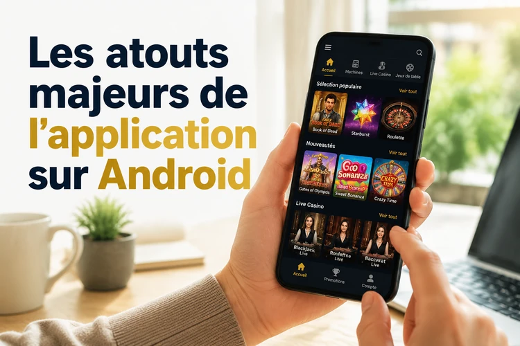 Les atouts majeurs de l'application sur Android