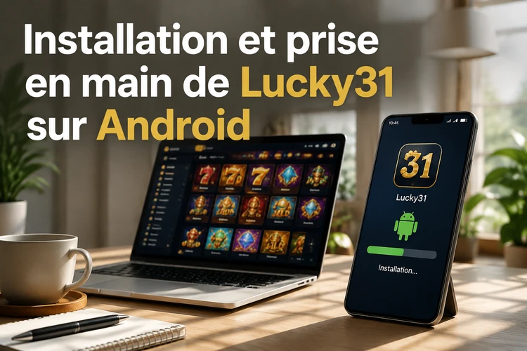 Installation et prise en main de Lucky31 sur Android