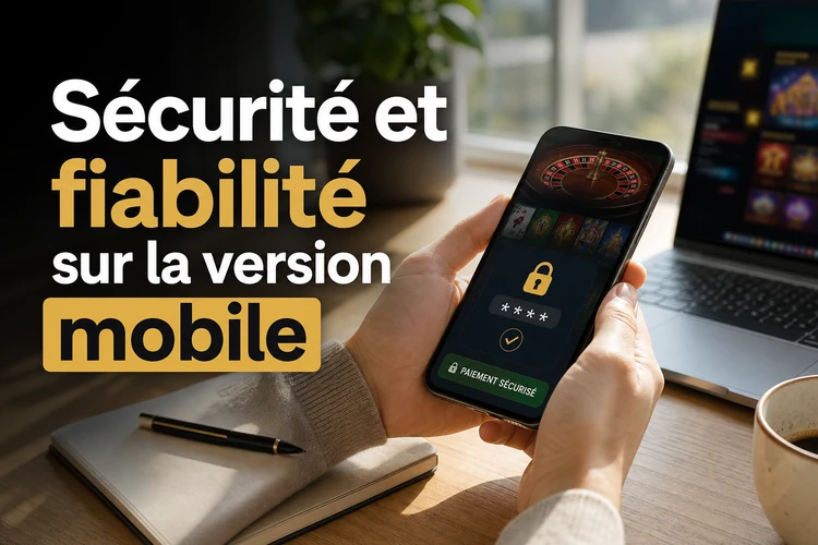 Sécurité et fiabilité sur la version mobile
