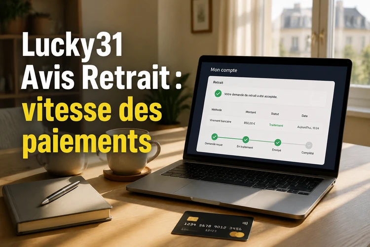 Lucky31 Avis Retrait: Vitesse des paiements et analyse des transactions