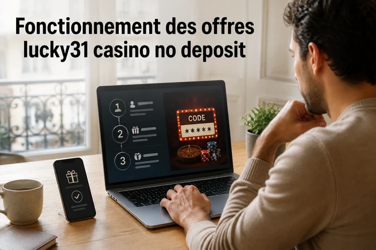 Fonctionnement des offres lucky31 casino no deposit