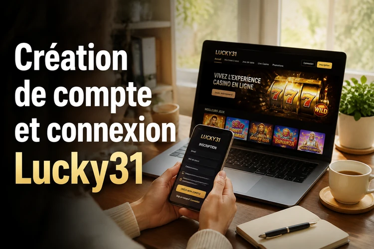 S'inscrire sur Lucky31: guide rapide de création de compte et de connexion