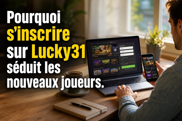 Pourquoi s'inscrire sur Lucky31 séduit les nouveaux joueurs