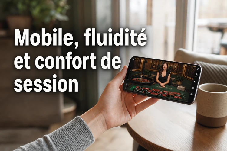 Mobile, fluidité et confort de session
