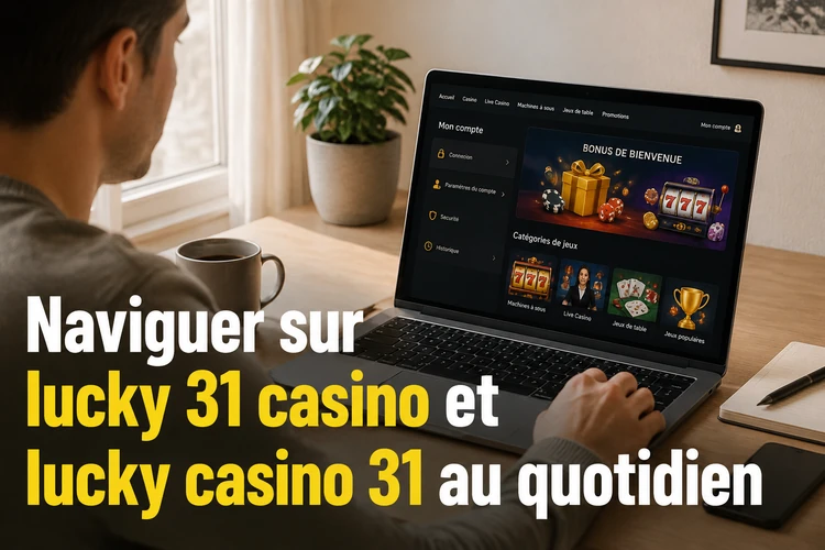 Naviguer sur lucky 31 casino et lucky casino 31 au quotidien