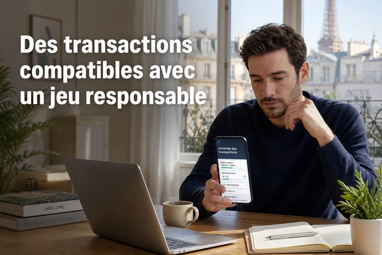 Des transactions compatibles avec un jeu responsable