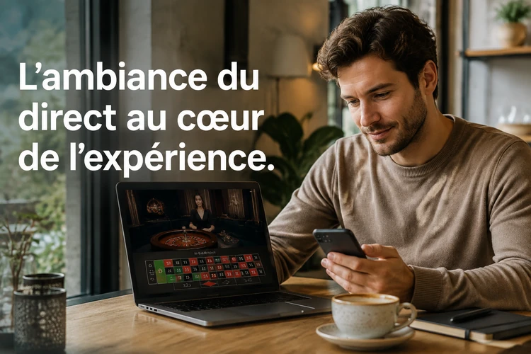 L’ambiance du direct au cœur de l’expérience